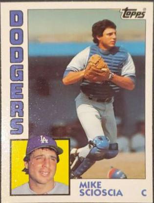 Mike Scioscia #64 Baseball Cards 1984 Topps Tiffany
