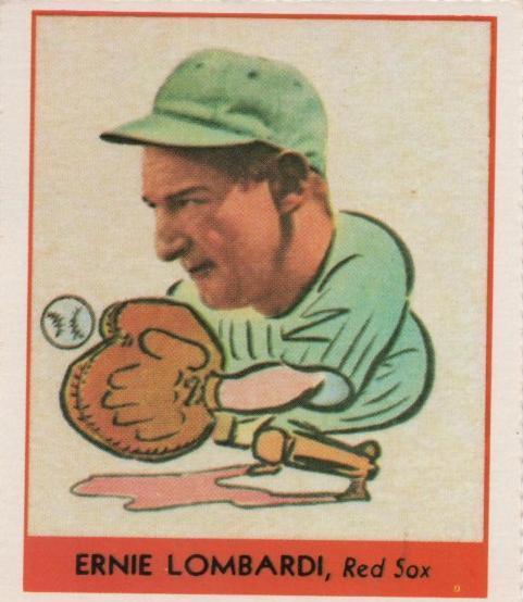 Ernie Lombardi #246 1977 Dover Classic Reprints Baseball