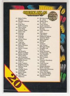 Checklist 41-80