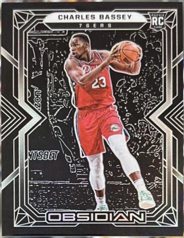 Charles Bassey #197 Basketball Cards 2021 Panini Obsidian