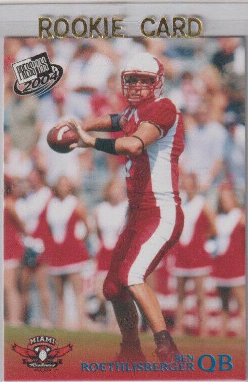Ben Roethlisberger #9 Football Cards 2004 Press Pass