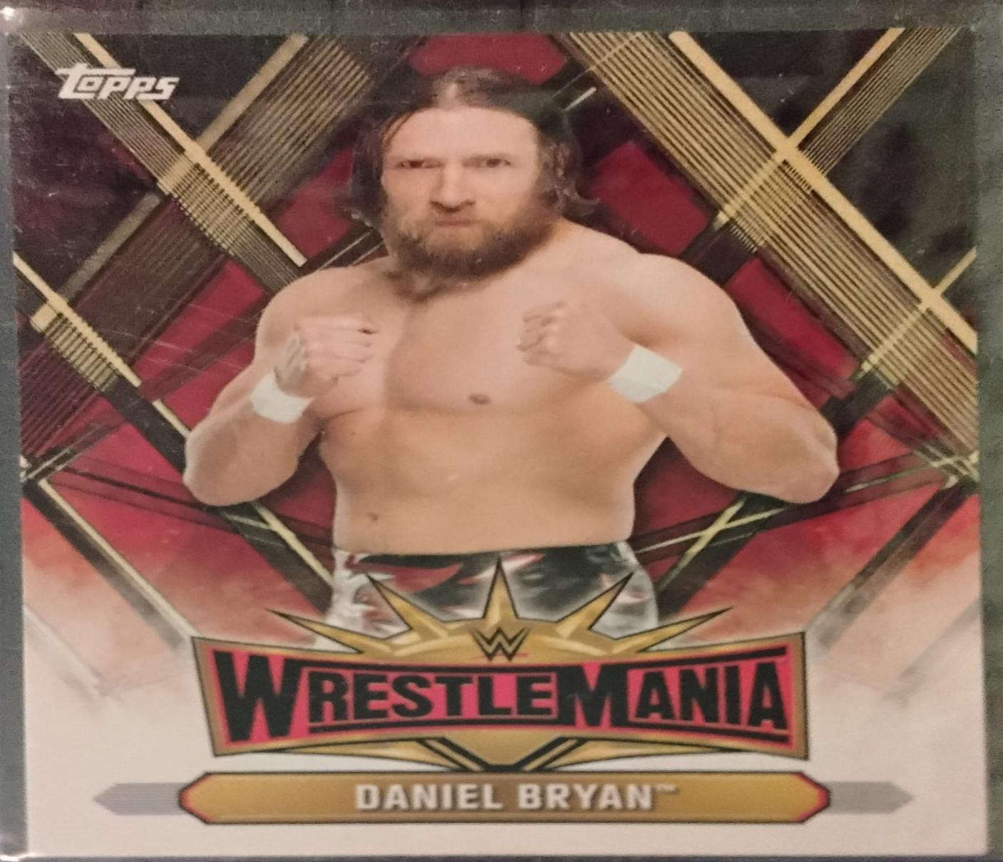 Daniel Bryan #WM-15 Wrestling Cards 2019 Topps WWE Road to Wrestlemania 35 Roster