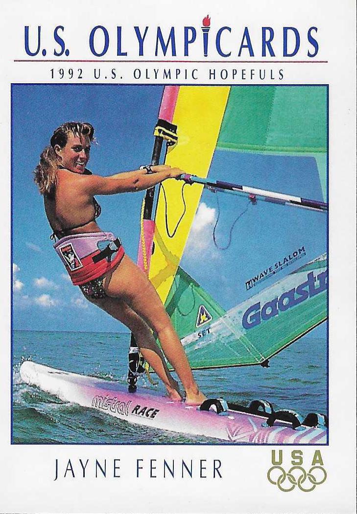JAYNE FENNER #59 1992 Impel US Olympic Hopefuls Baseball
