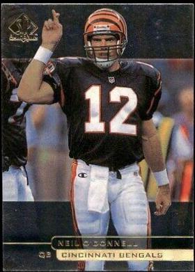 Neil O'Donnell #60 Football Cards 1998 SP Authentic