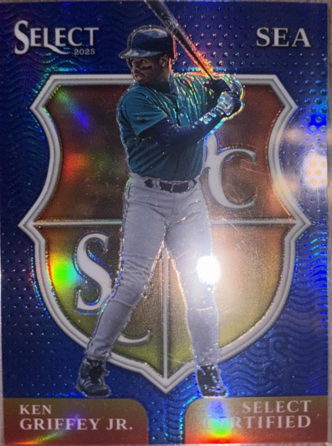 Ken Griffey Jr. [Blue] #24 Prices | 2025 Panini Select Certified