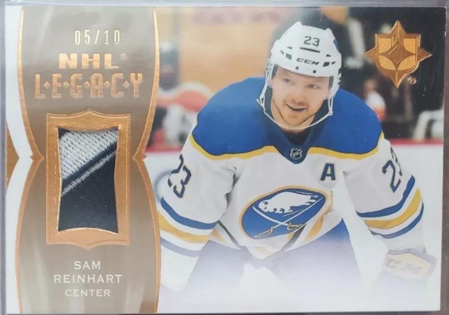 Sam Reinhart #L-SR Hockey Cards 2020 Ultimate Collection NHL Legacy