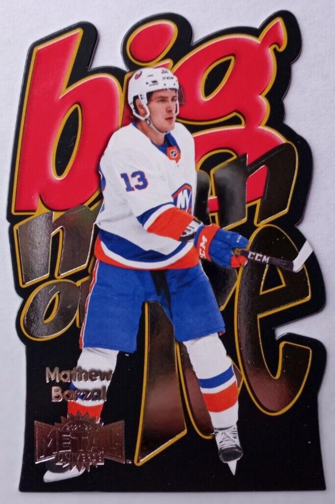 Mathew Barzal #BM-17 Hockey Cards 2021 Skybox Metal Universe Big Man on Ice
