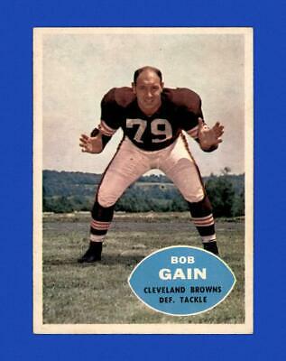 Bob Gain #30 Football Cards 1960 Topps