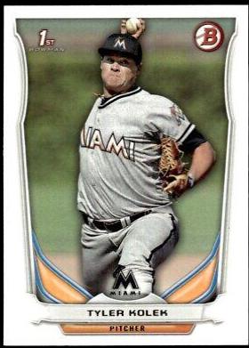 Tyler Kolek #DP1 Baseball Cards 2014 Bowman Draft Picks