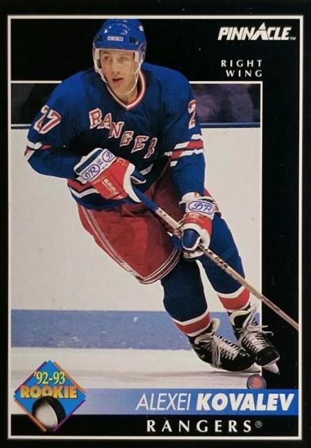 Alexei Kovalev #403 1992-93 Pinnacle (US) Hockey