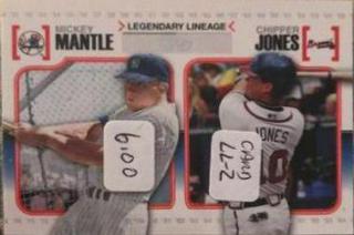 Chipper Jones, Mickey Mantle