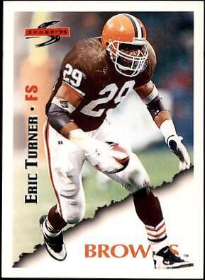 Eric Turner #35 Football Cards 1995 Panini Score