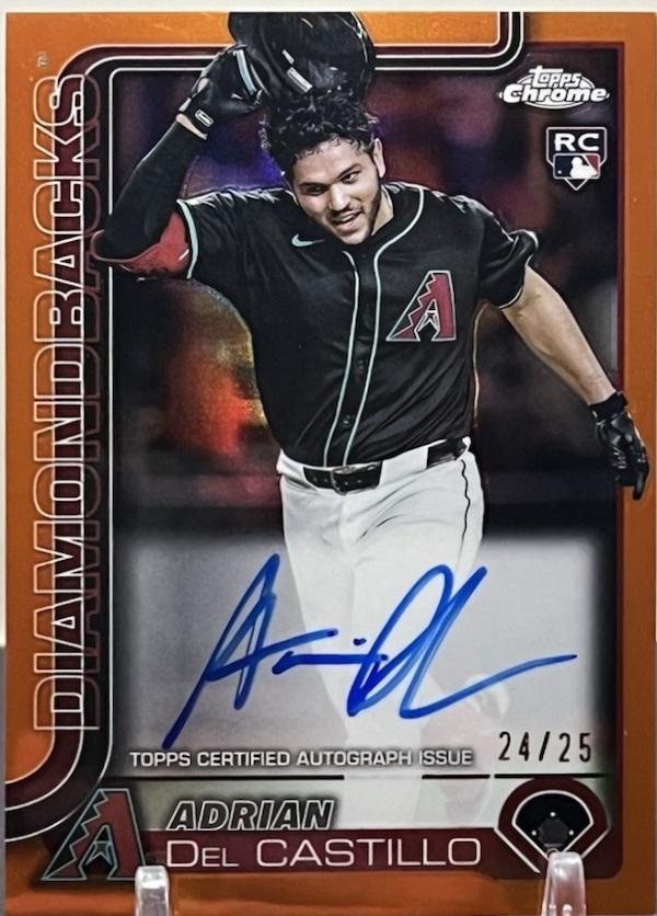 Adrian Del Castillo [Orange Refractor] #RA-AD