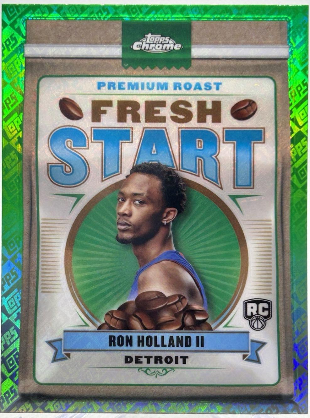 Ron Holland II [Topps Green Refractor] #FS-4