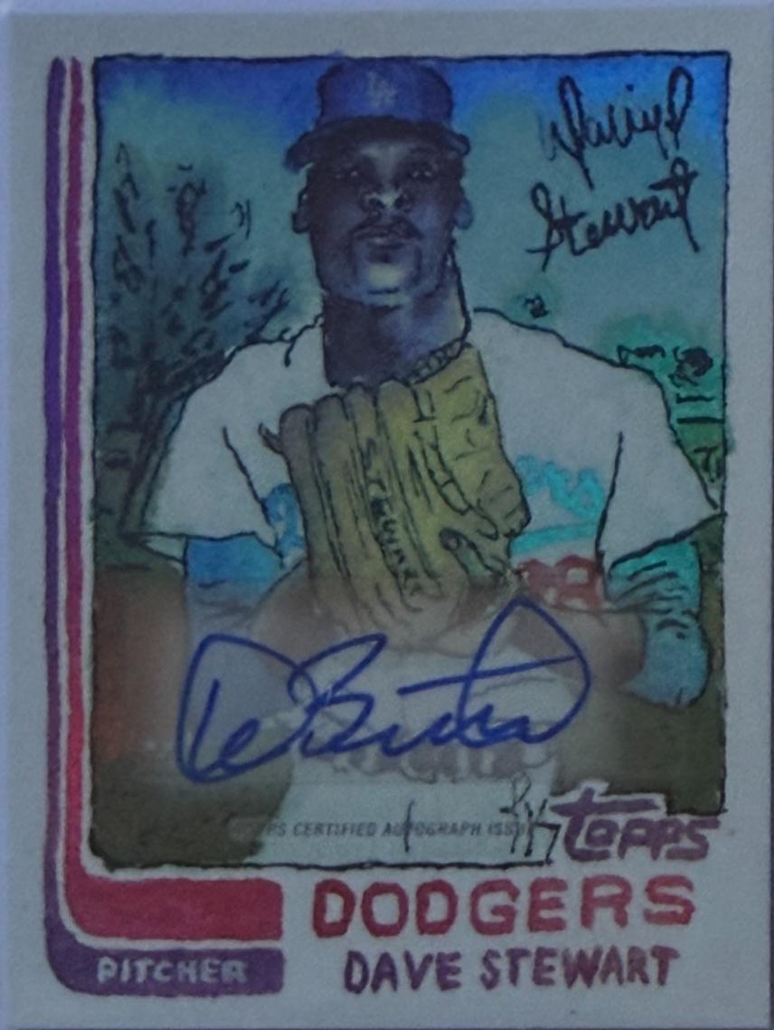 Dave Stewart [Rainbow Foil] #7A
