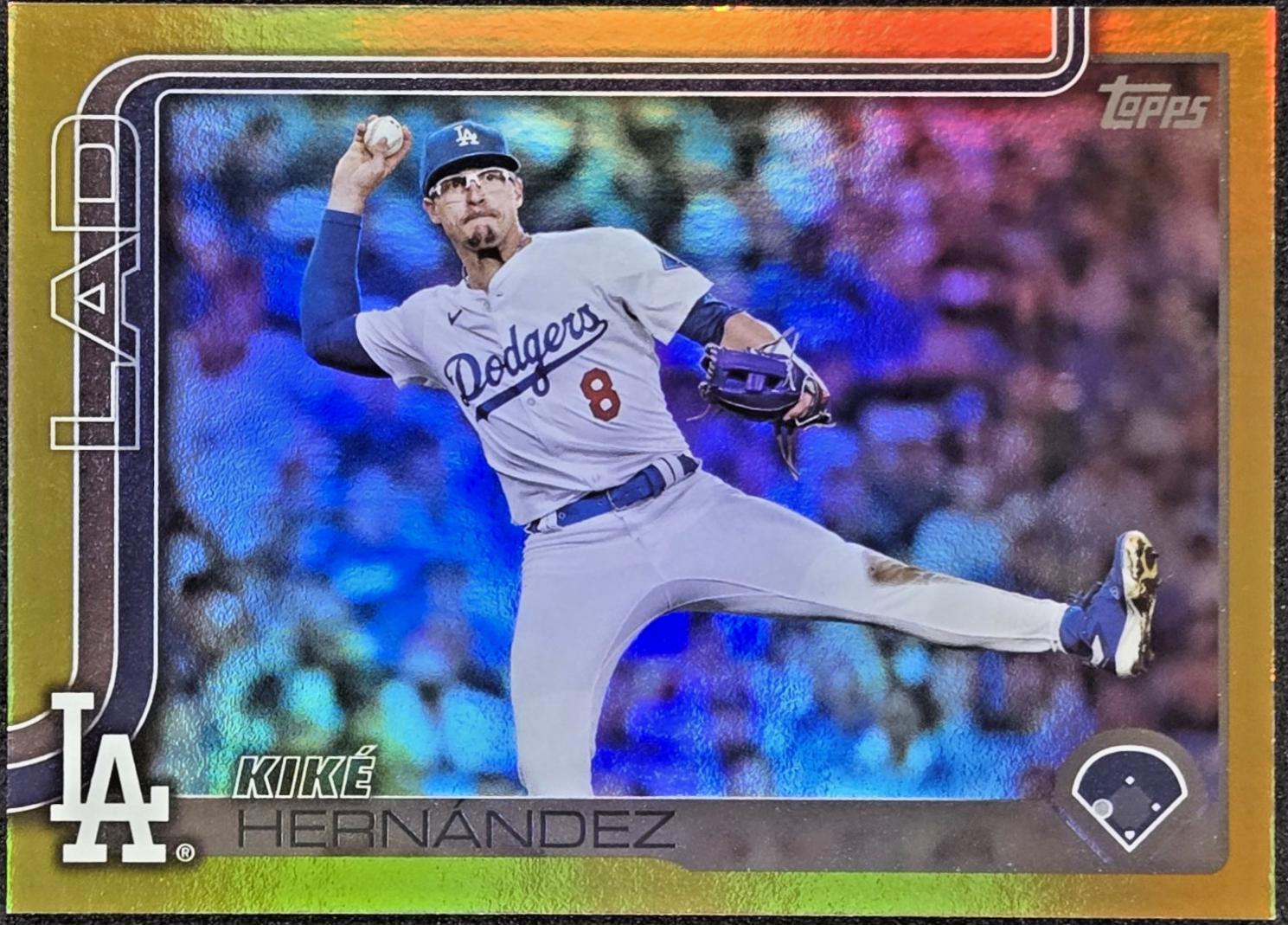 Kike Hernandez [Gold Diamante Foil] #616