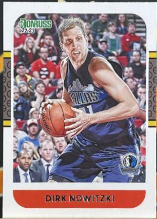 Dirk Nowitzki #3 Basketball Cards 2022 Panini Donruss Retro Series