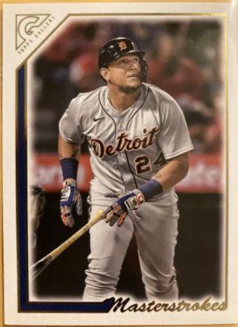 Miguel Cabrera #MS-13 Baseball Cards 2022 Topps Gallery Masterstrokes
