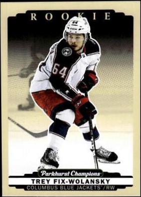 Trey Fix-Wolansky #291 Hockey Cards 2022 Parkhurst Champions