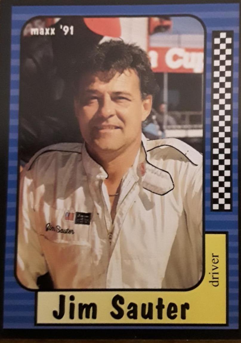 Jim Sauter #31 Racing Cards 1991 Maxx