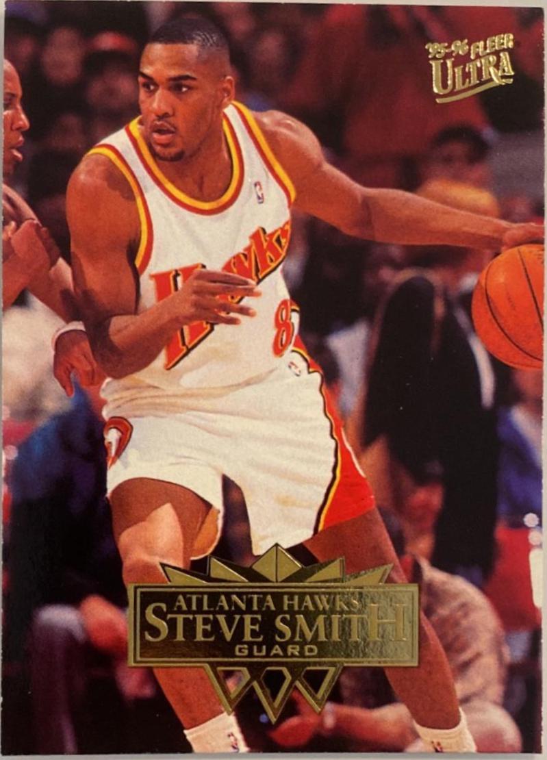 Steve Smith #7 Basketball Cards 1995 Ultra