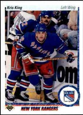 Kris King #440 1990-91 Upper Deck Hockey