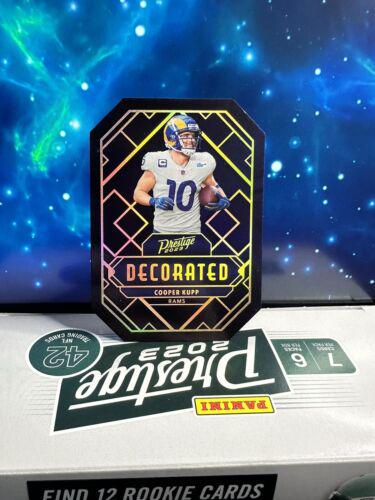 Cooper Kupp #D-18 Football Cards 2023 Panini Prestige Decorated