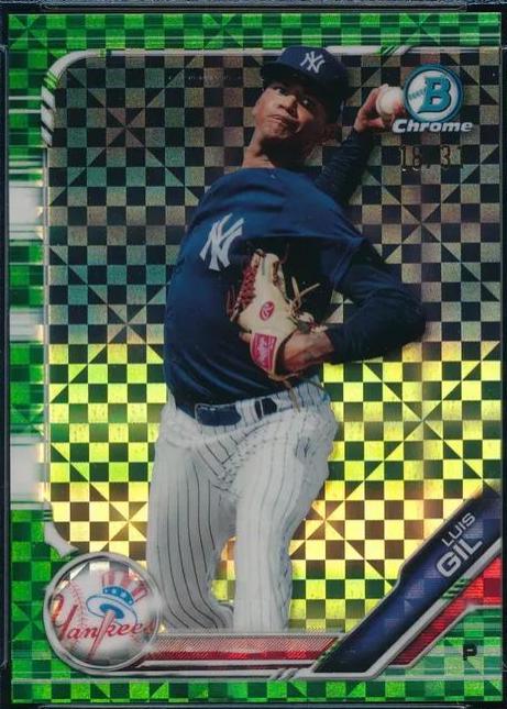 Luis Gil #218 2019 Bowman Chrome Baseball