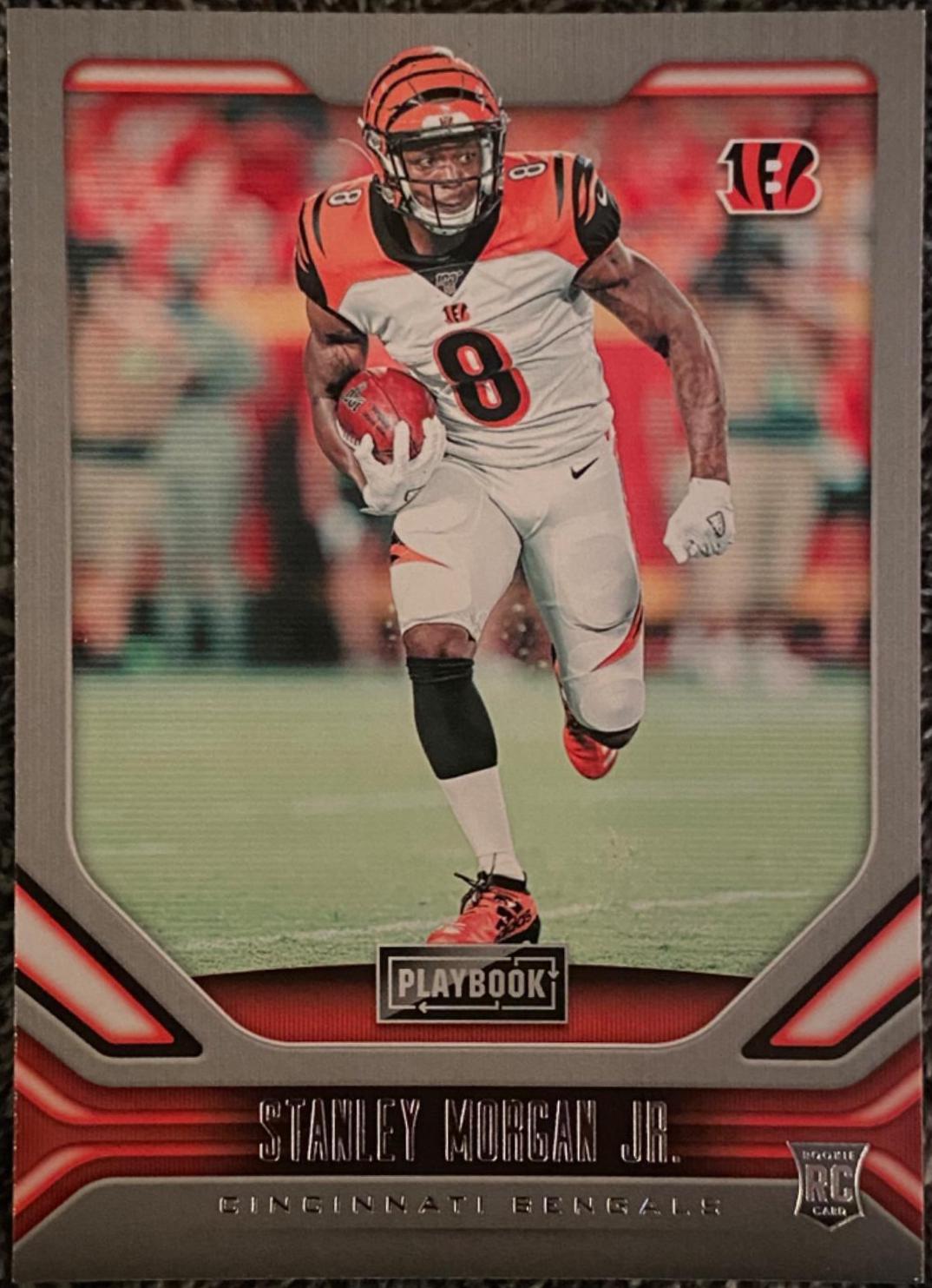 Stanley Morgan Jr #174 Football Cards 2019 Panini Playbook