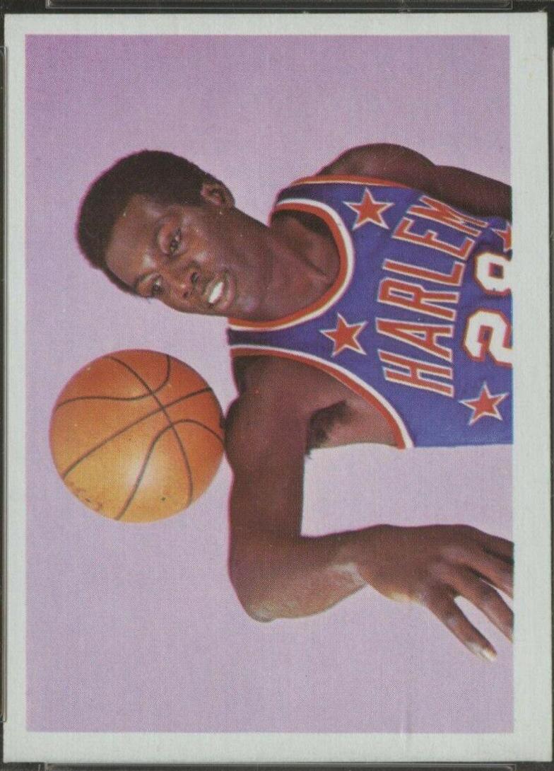 Bobby Hunter #75 Basketball Cards 1971 Globetrotters 84