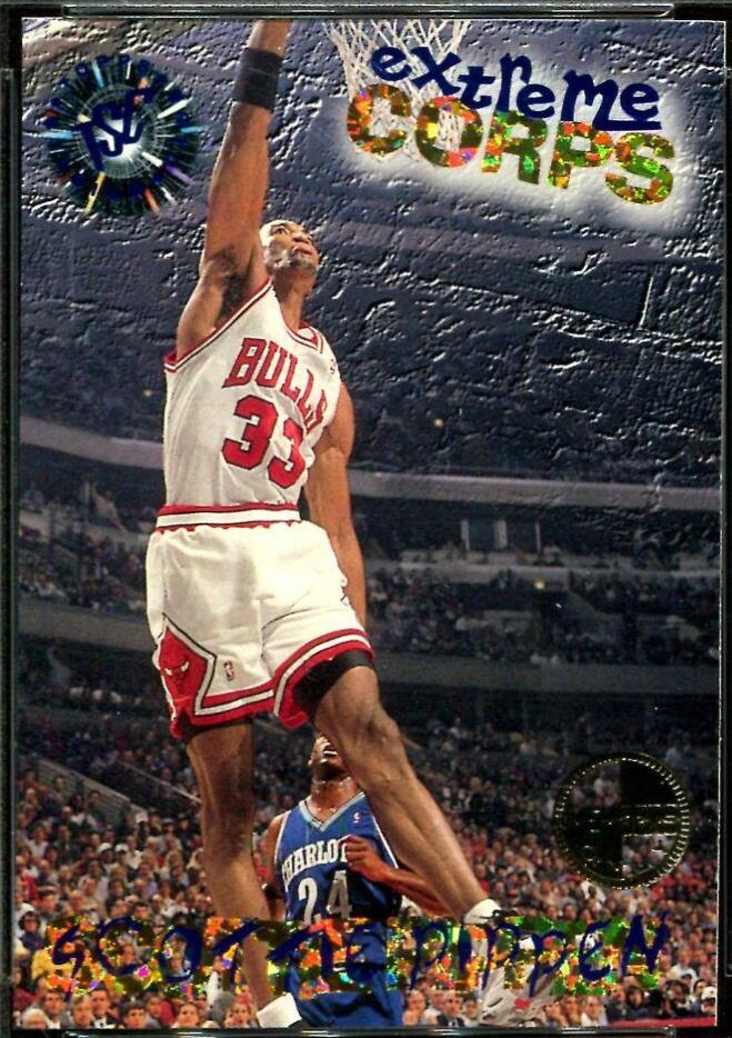 Scottie Pippen #104 1995-96 Stadium Club Basketball