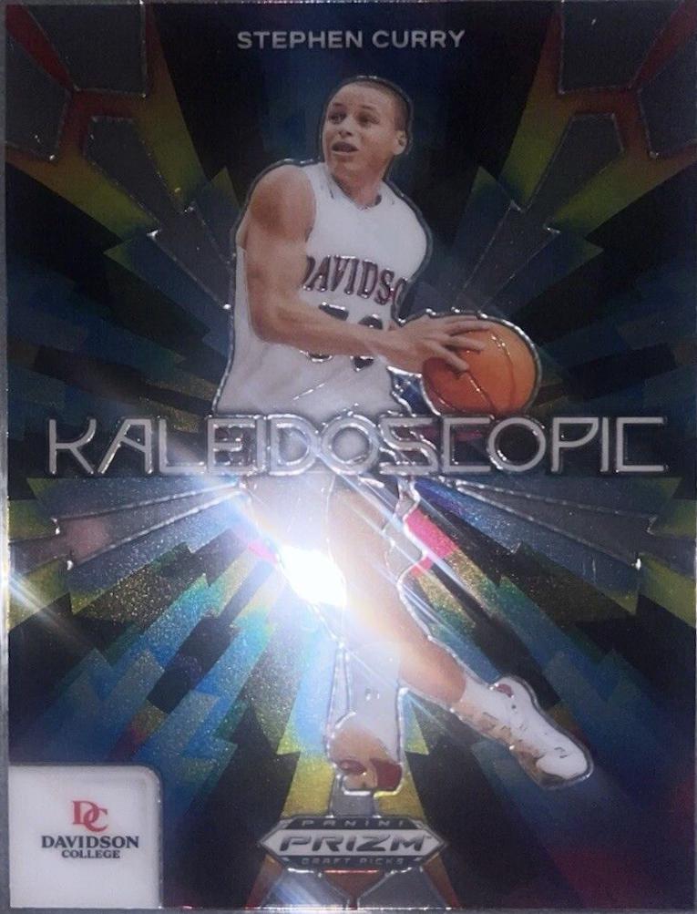Stephen Curry #3 Basketball Cards 2024 Prizm Draft Picks Kaleidoscopic