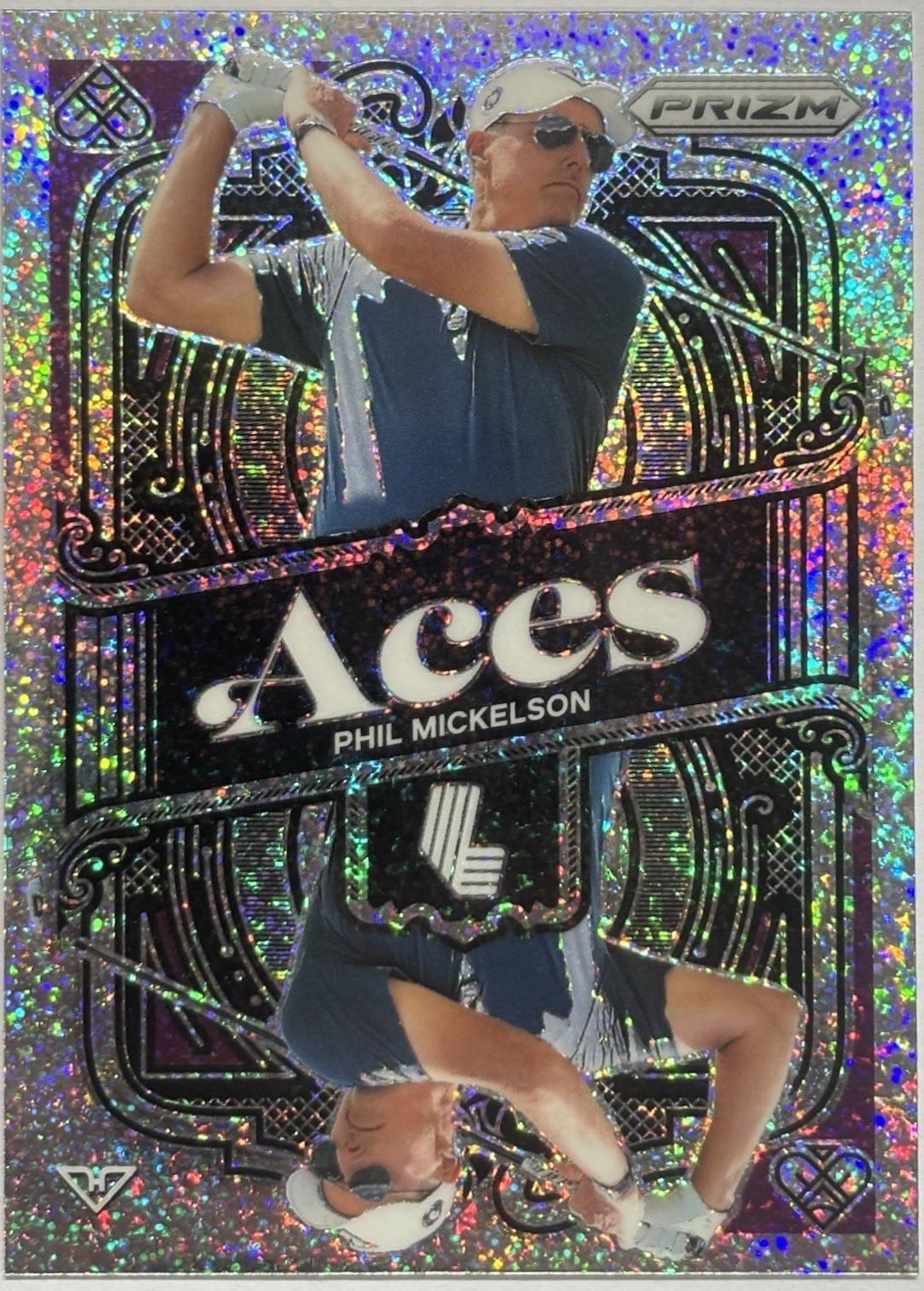 Phil Mickelson #2 Golf Cards 2024 Panini Prizm LIV Aces