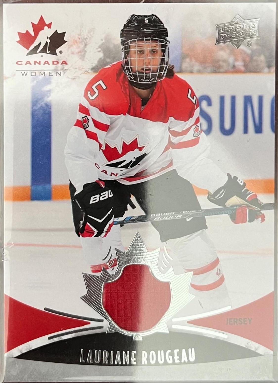 Lauriane Rougeau #156 Hockey Cards 2016 Upper Deck Team Canada Juniors