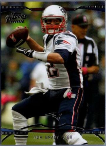 Tom Brady #12 Football Cards 2013 Topps Prime