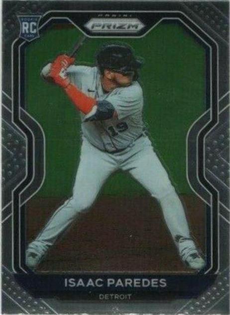 Isaac Paredes #43 Baseball Cards 2021 Panini Prizm