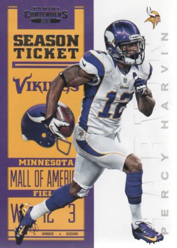 Percy Harvin #55 2012 Panini Contenders Football