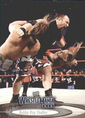 Bubba Ray Dudley #16 Wrestling Cards 2003 Fleer WWE WrestleMania XIX