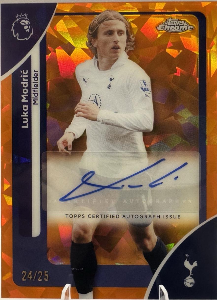 Luka Modric [Orange Refractor] #CA-LM Prices | 2026 Topps Chrome ...