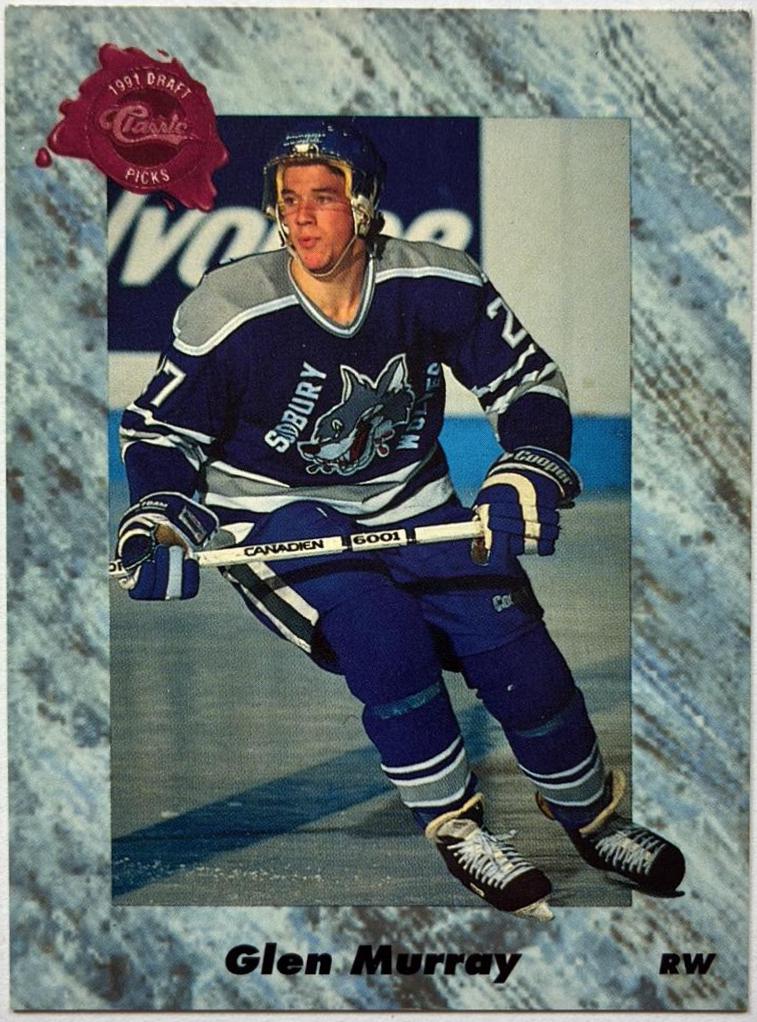 Glenn Murray #15 1991 Classic Draft Picks Hockey