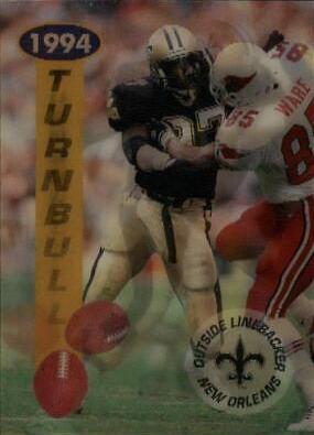 Renaldo Turnbull #8 Football Cards 1994 Sportflics