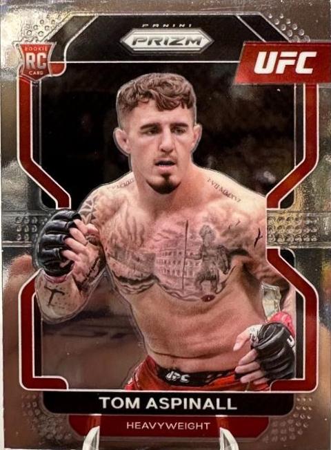 Tom Aspinall #134 Ufc Cards 2022 Panini Prizm UFC