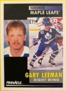 Gary Leeman #31 Hockey Cards 1991 Pinnacle