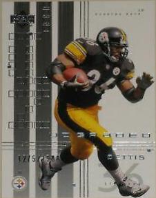 Jerome Bettis #67 2000 Upper Deck Graded Football