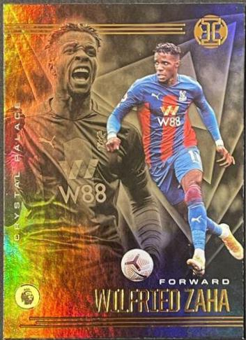 Wilfried Zaha #8 Soccer Cards 2020 Panini Chronicles Illusions Premier League