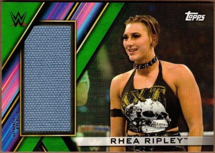 Rhea Ripley #MR-RR Wrestling Cards 2020 Topps WWE Women's Mat Relics