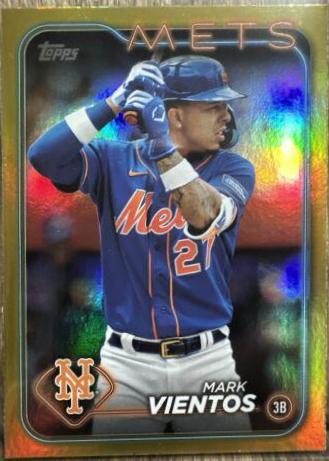 Mark Vientos [Gold Foil] (2024 Topps)