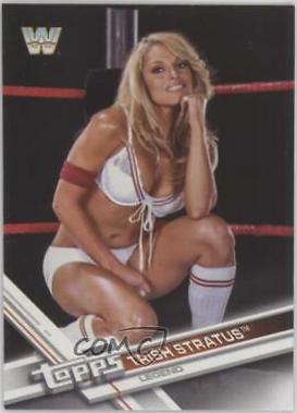 Trish Stratus #198 Wrestling Cards 2017 Topps WWE Then Now Forever