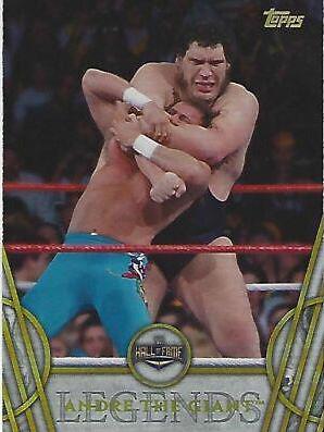 Andre the Giant #1 Wrestling Cards 2018 Topps Legends of WWE