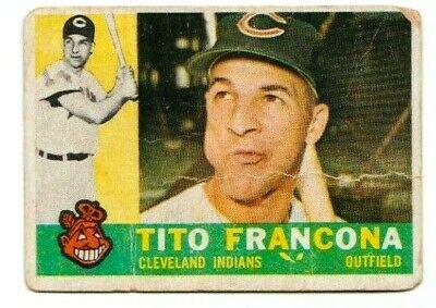 Tito Francona #30 Baseball Cards 1960 Venezuela Topps